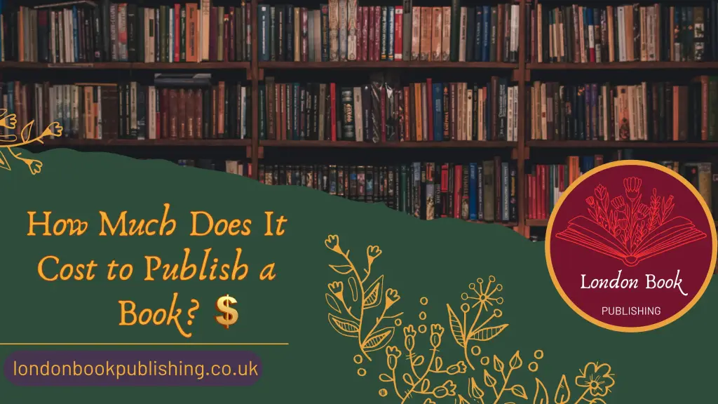Cost to Publish a Book