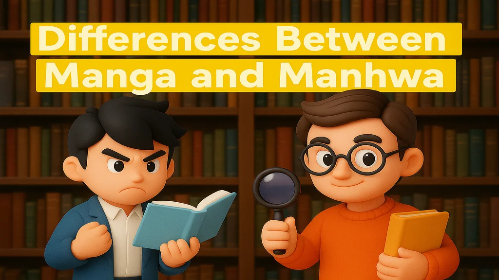 differences between manga and manhwa